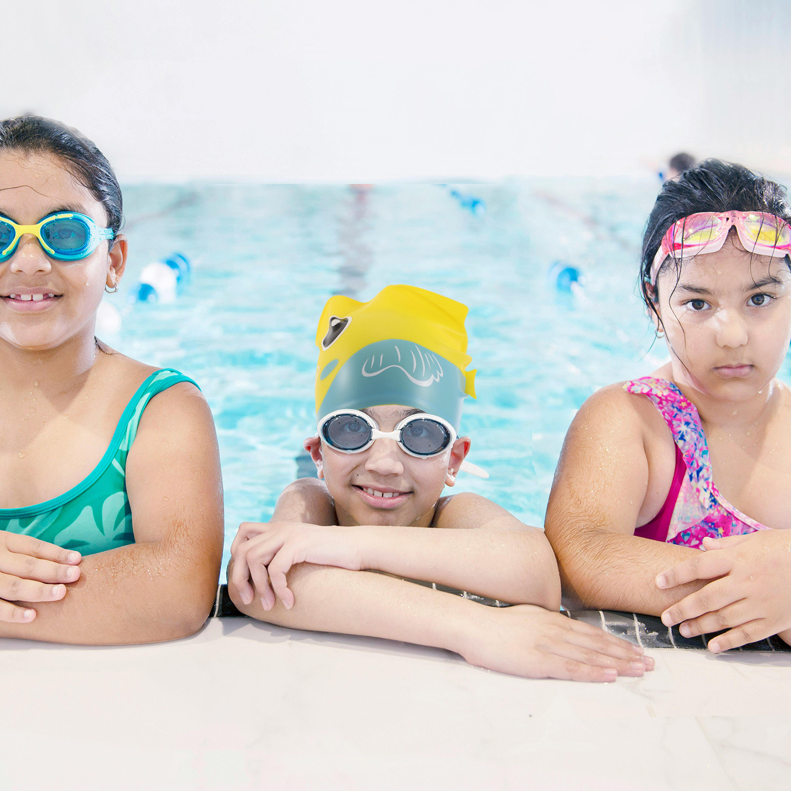 Cuffia da nuoto per bambini co - Swim Hat Silicone recensione e prezzo