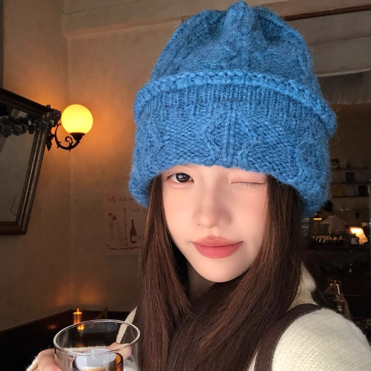 Berretto in maglia a trecce co - Beanie Cuffed Knit recensione e prezzo
